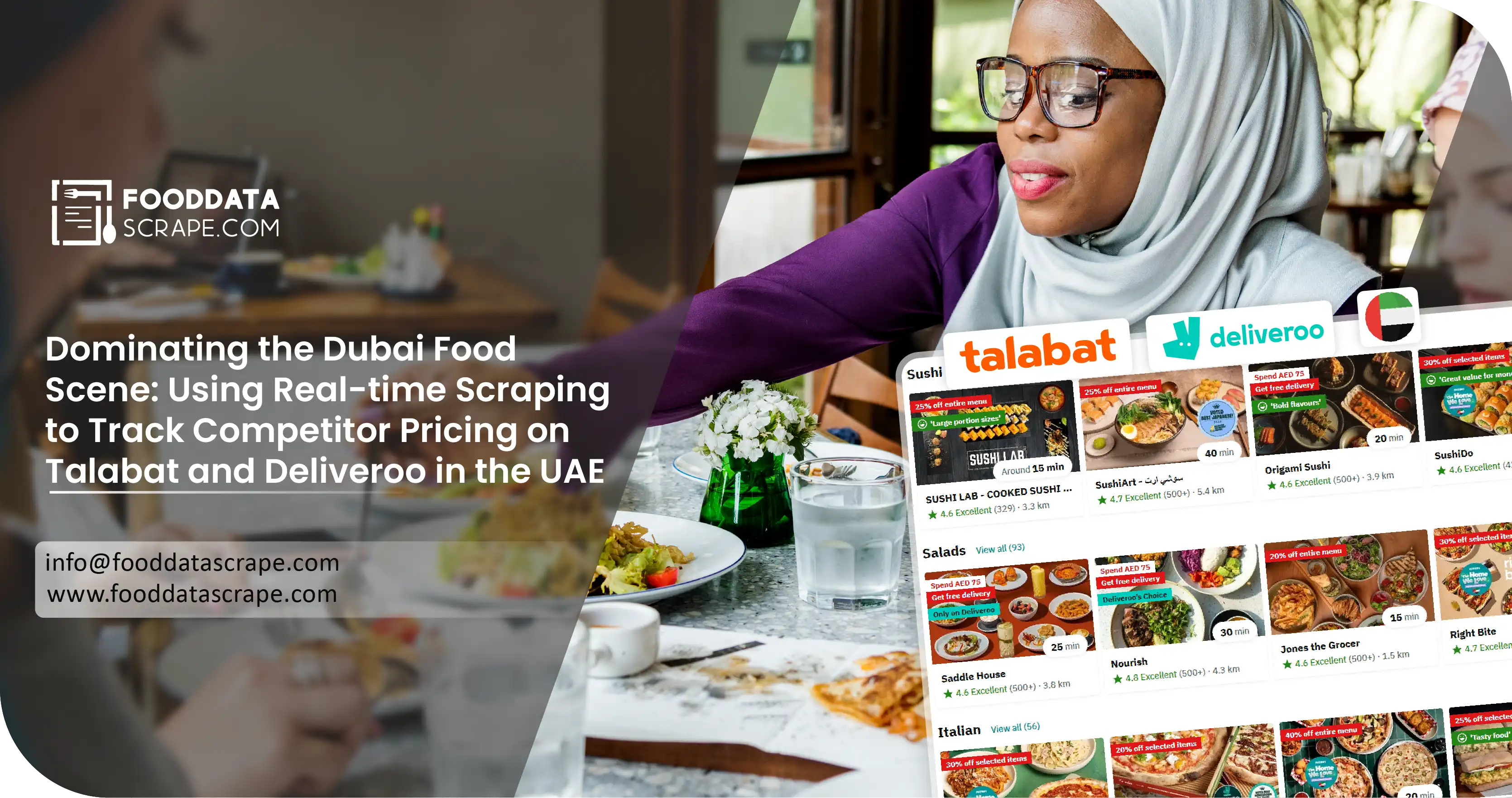 Dominating the Dubai Food Scene: Track Competitor Pricing on Talabat and Deliveroo